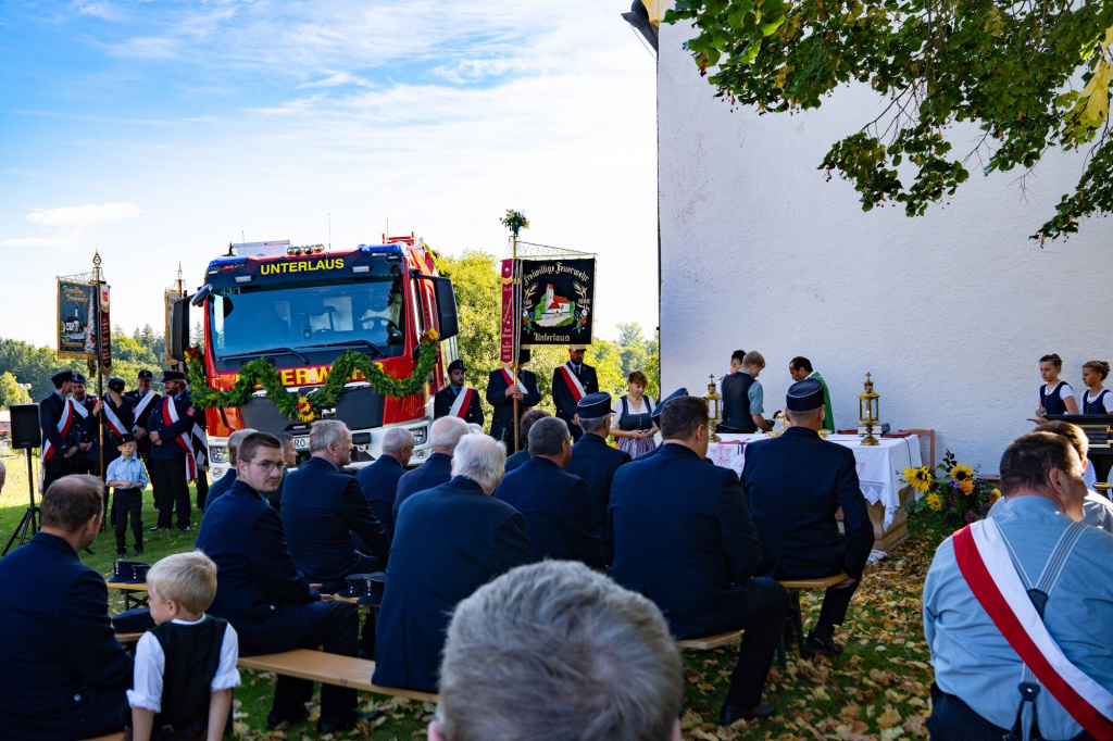 Das neue LF10 der Unterlauser Feuerwehr