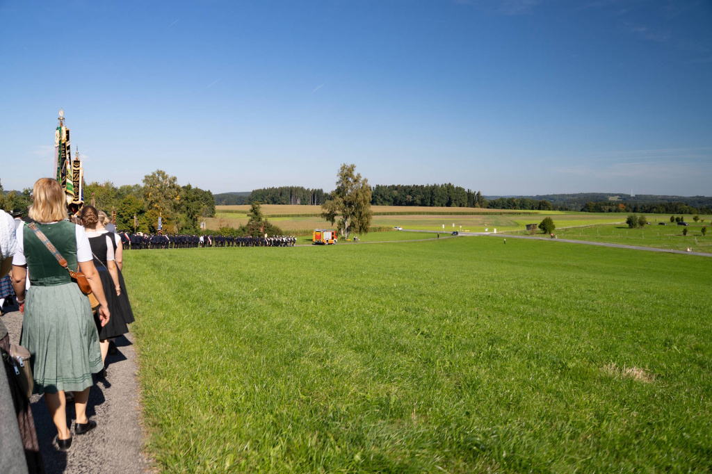 Zug zurück nach Krügling