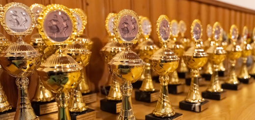 Buld der Siegerpokale