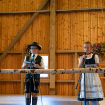 Vinzenz und Bernadette führten durchs Programm Vinzenz und Bernadette